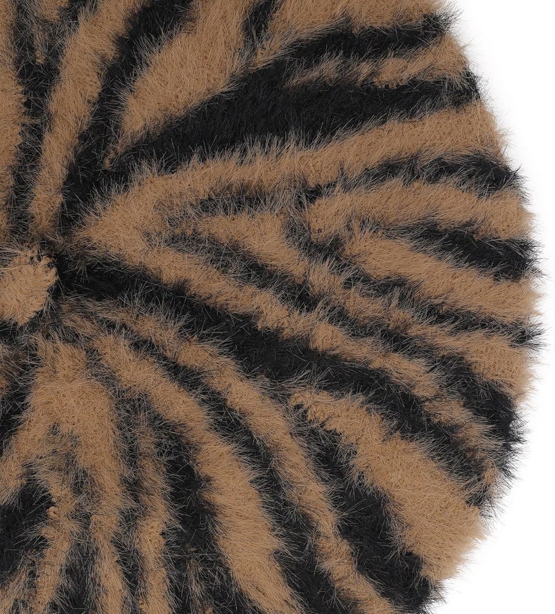 ZLYC French Beret Hat Fashion Print Lightweight Winter Warm Artist Hat for Women - Image 5